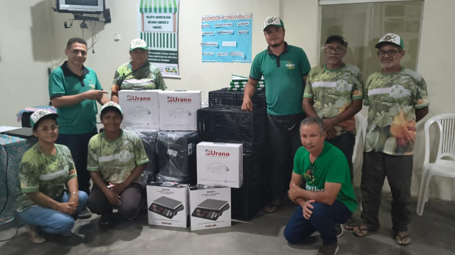 Fortalecimento das Feiras de Base Agroecológica.