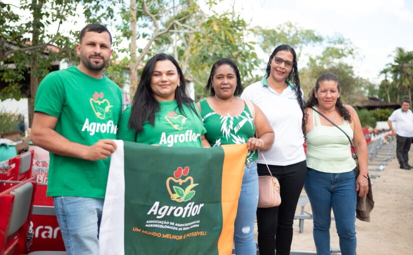 Agroflor está entre as instituições beneficiadas pelo Projeto Da Terra à Mesa, garantindo implementos que fortalecerão a agroecologia na região.