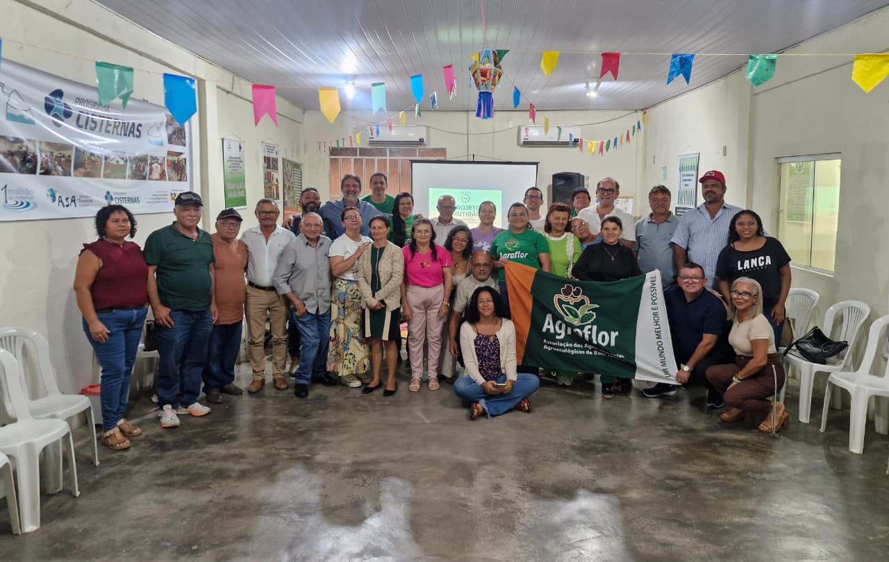 AGROFLOR sedia Encontro Territorial do Agreste Setentrional e fortalece mobilização para o Projeto Mutirão.