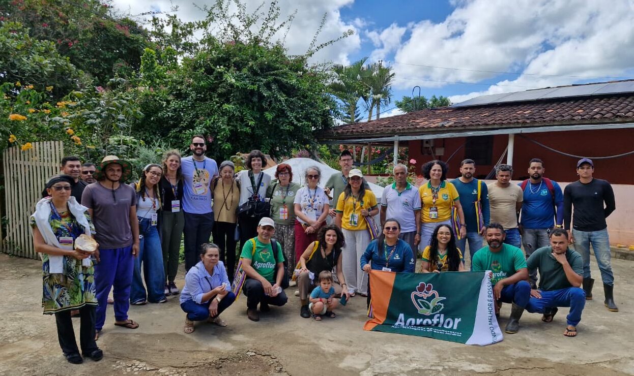 Agroflor participa da 2ª edição do Caatinga Climate Week com intercâmbio agroecológico em Bom Jardim – PE.