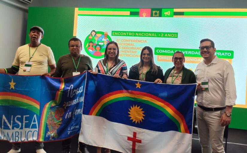 Agroflor participa da 6ª Conferência Nacional de Segurança Alimentar e Nutricional, em Brasília.
