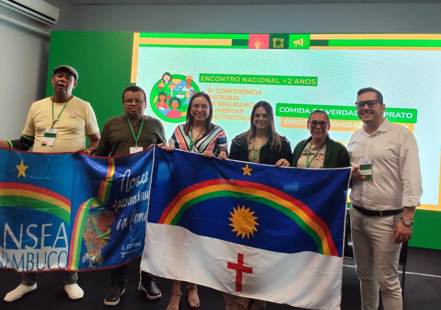Agroflor participa da 6ª Conferência Nacional de Segurança Alimentar e Nutricional, em Brasília.