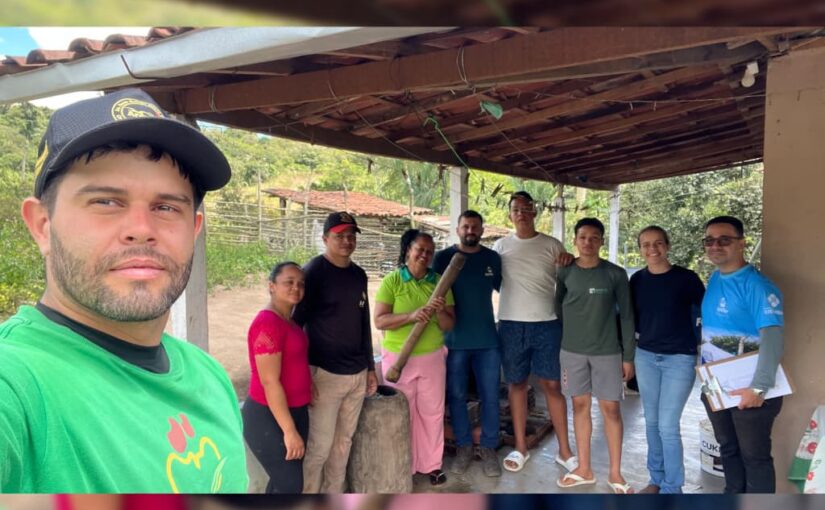 Agroflor realiza oficina sobre produção de bioinsumos no Sítio Feijão, em Bom Jardim.
