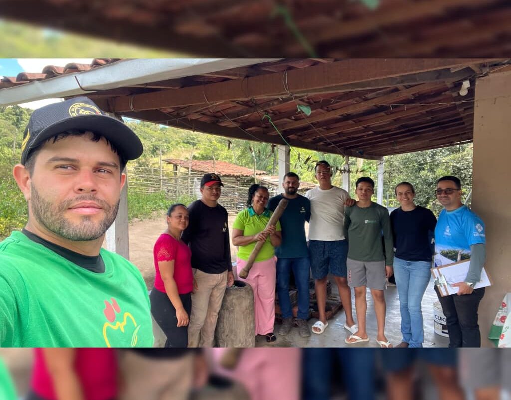 Agroflor realiza oficina sobre produção de bioinsumos no Sítio Feijão, em Bom Jardim.